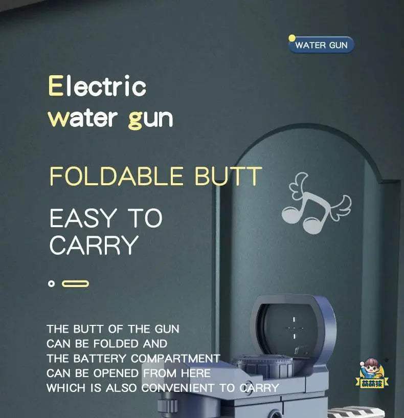  Electric Water Gun Automatic Squirt Guns Large Capacity Battery-Powered Toy -  ToylandEU™