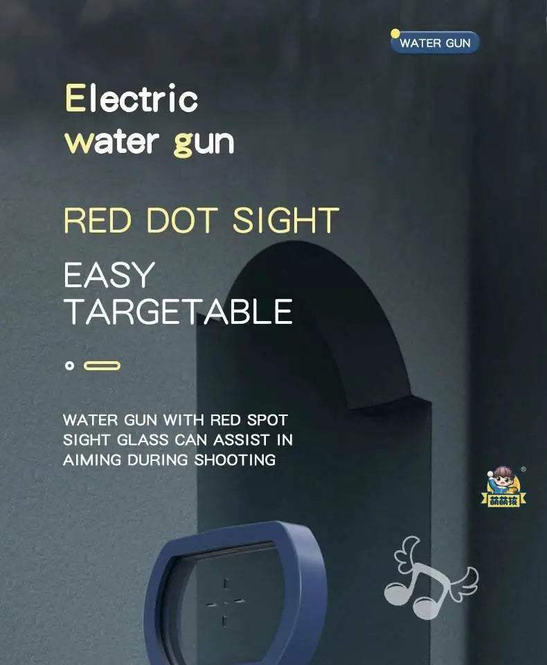  Electric Water Gun Automatic Squirt Guns Large Capacity Battery-Powered Toy -  ToylandEU™