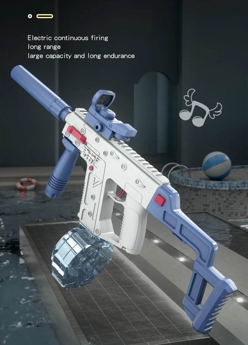 Electric Water Gun Automatic Squirt Guns Large Capacity Battery-Powered Toy - ToylandEU