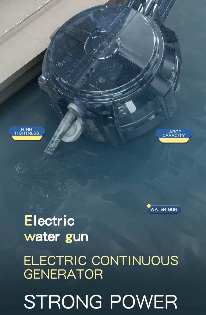 Electric Water Gun Automatic Squirt Guns Large Capacity Battery-Powered Toy - ToylandEU