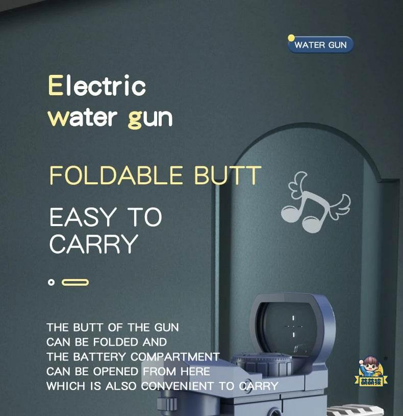 Electric Water Gun Automatic Squirt Guns Large Capacity Battery-Powered Toy - ToylandEU
