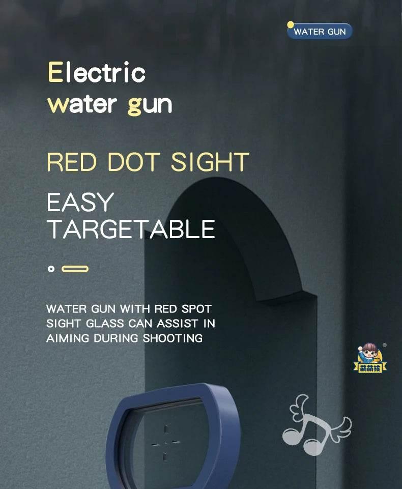 Electric Water Gun Automatic Squirt Guns Large Capacity Battery-Powered Toy - ToylandEU