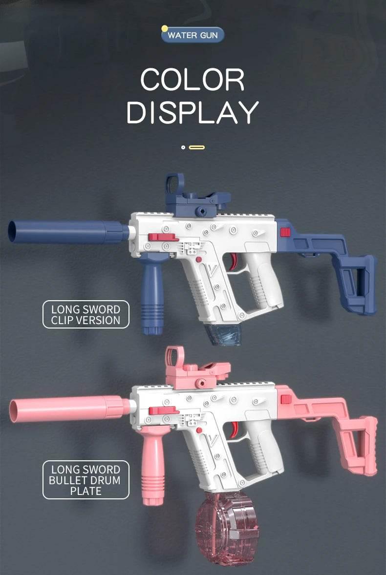 Electric Water Gun Automatic Squirt Guns Large Capacity Battery-Powered Toy - ToylandEU