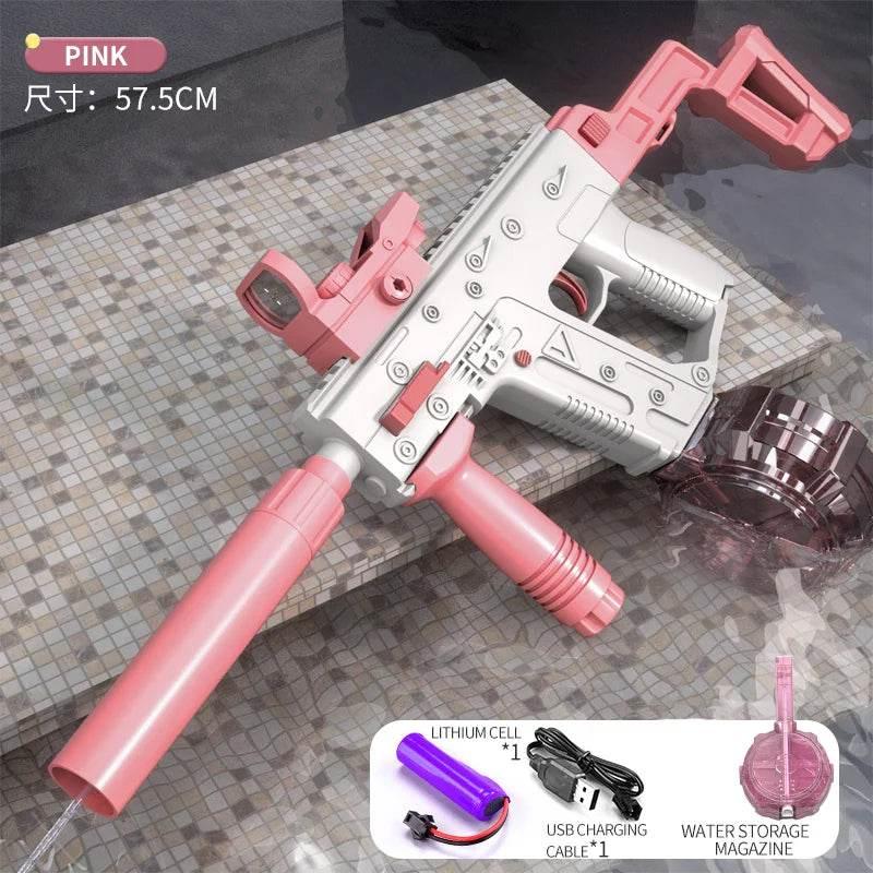 Electric Water Gun Automatic Squirt Guns Large Capacity Battery-Powered Toy - ToylandEU