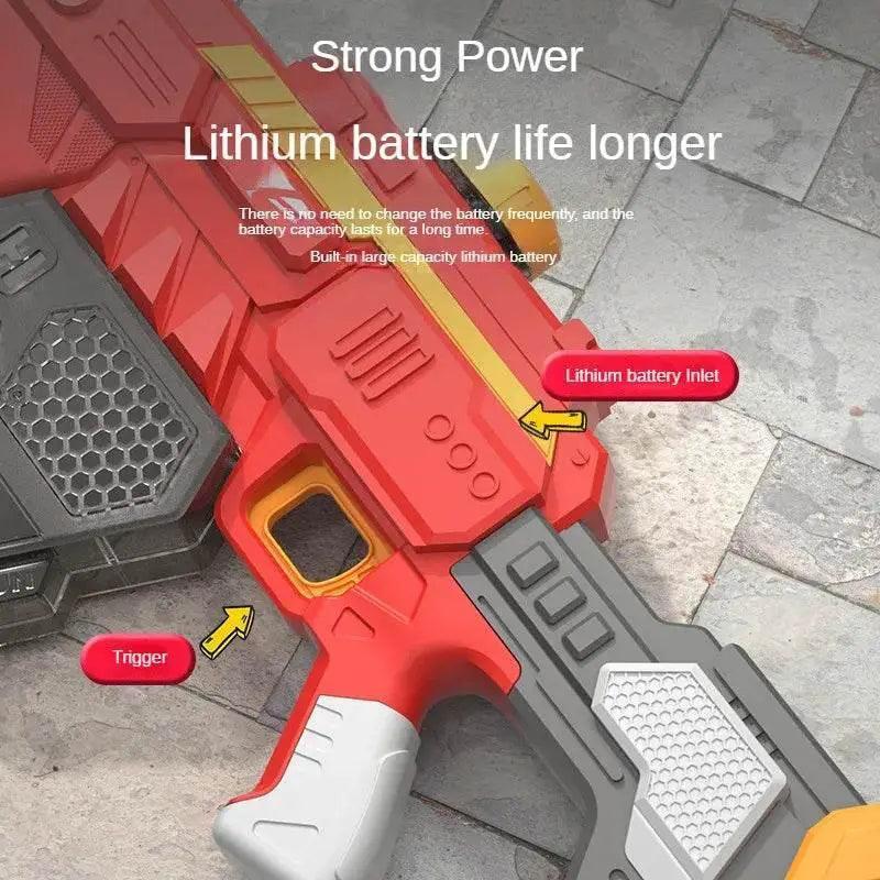  Electric Burst Water Gun for Children Automatic Absorb Water Continuous Firing Summer Outdoor Pool Fight Games Water Guns Toys -  ToylandEU™