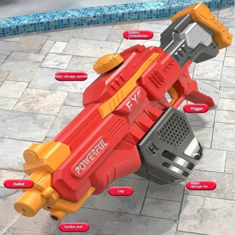  Electric Burst Water Gun for Children Automatic Absorb Water Continuous Firing Summer Outdoor Pool Fight Games Water Guns Toys -  ToylandEU™