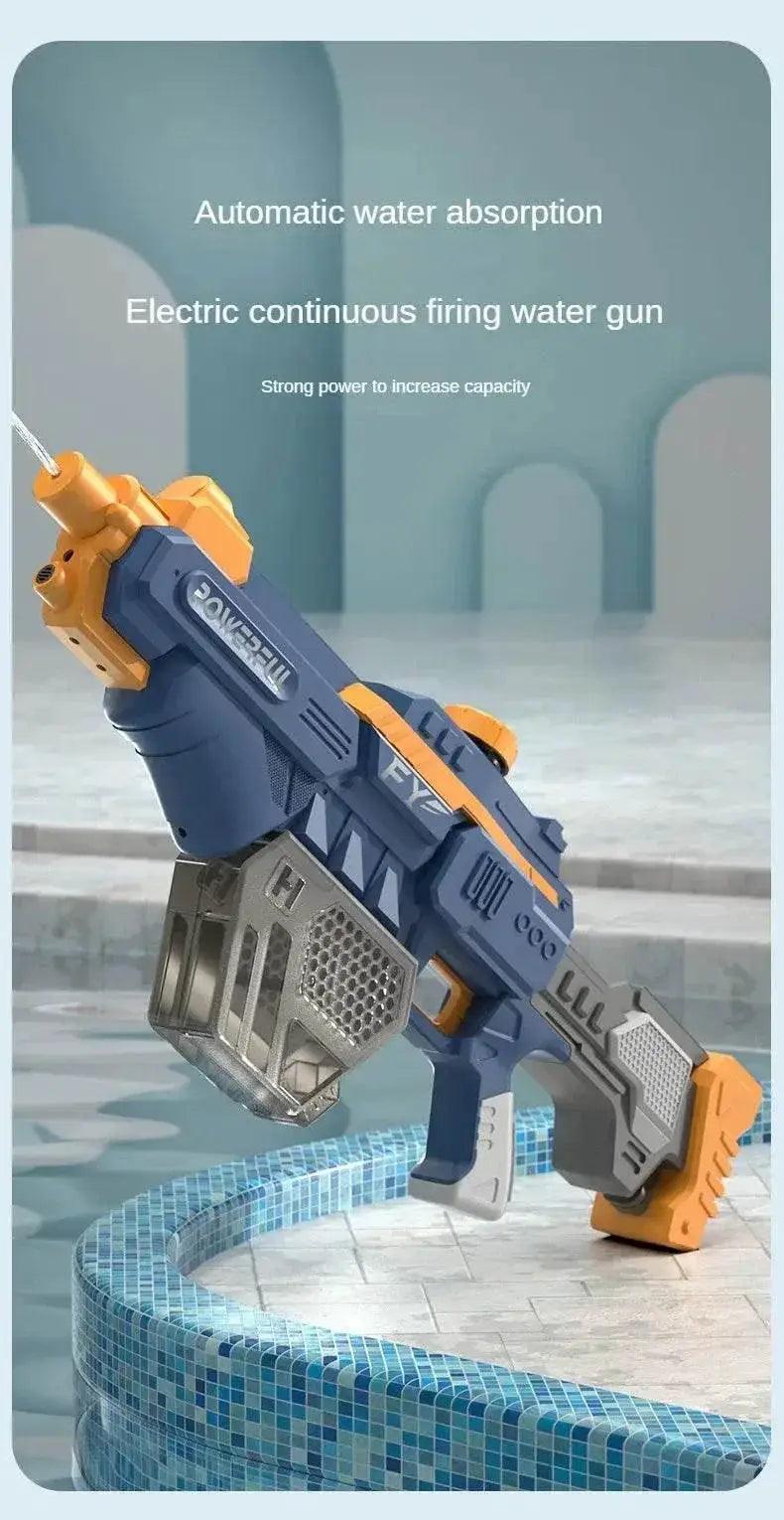  Electric Burst Water Gun for Children Automatic Absorb Water Continuous Firing Summer Outdoor Pool Fight Games Water Guns Toys -  ToylandEU™