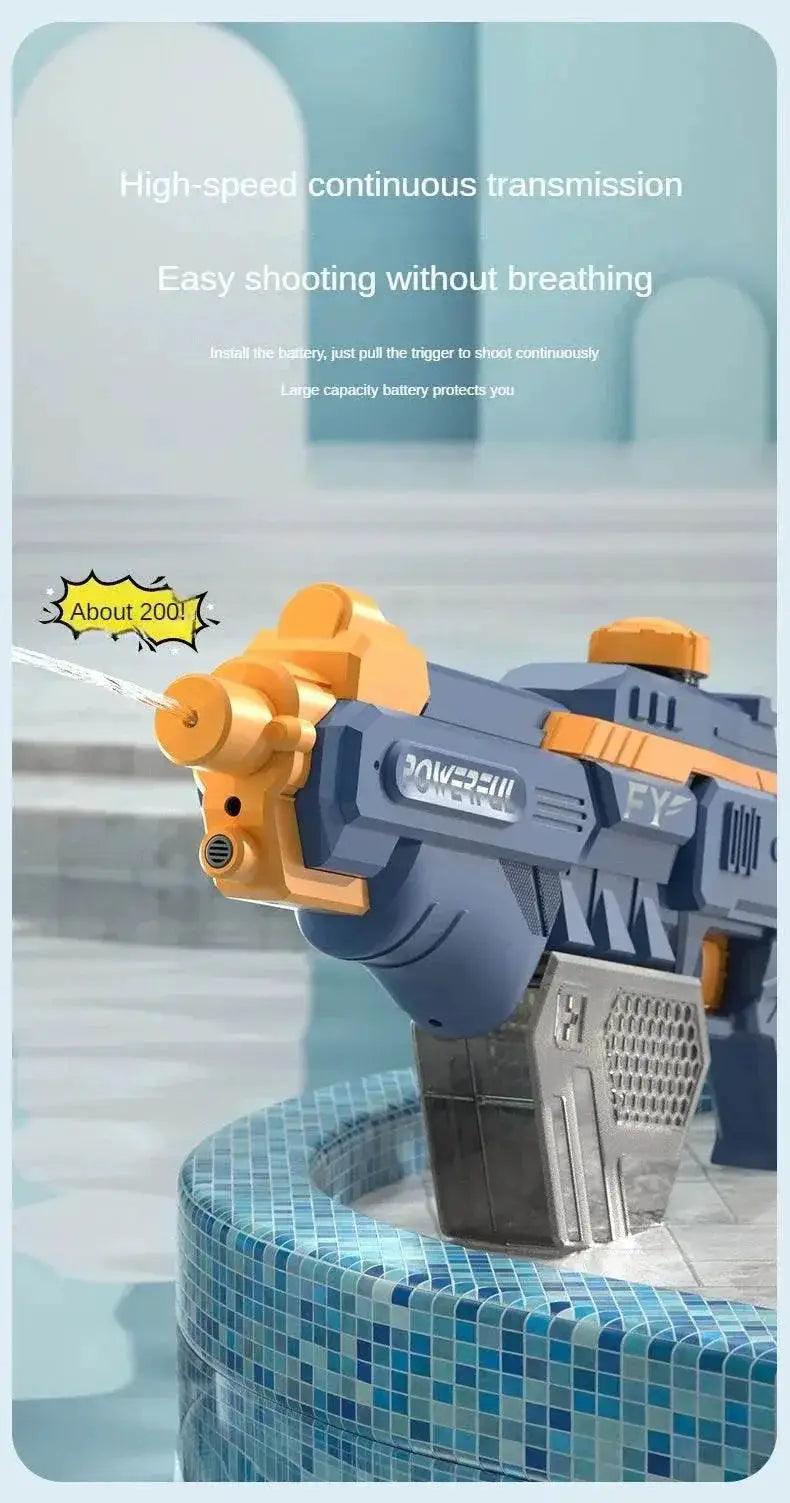  Electric Burst Water Gun for Children Automatic Absorb Water Continuous Firing Summer Outdoor Pool Fight Games Water Guns Toys -  ToylandEU™