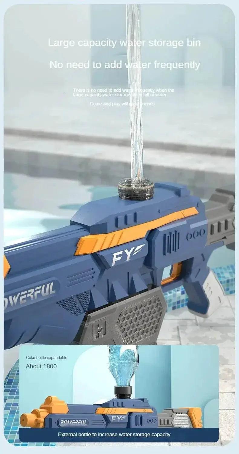  Electric Burst Water Gun for Children Automatic Absorb Water Continuous Firing Summer Outdoor Pool Fight Games Water Guns Toys -  ToylandEU™