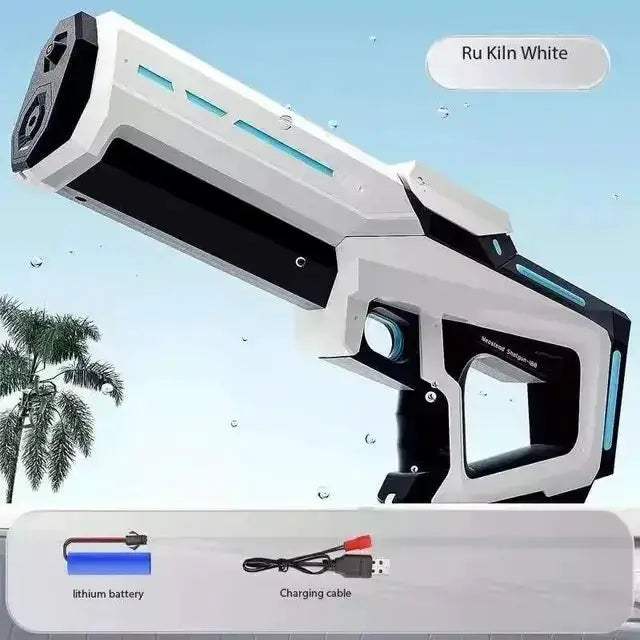 Electric Water Gun Blaster High Pressure Turbo Pool Toy - ToylandEU