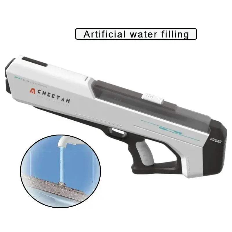 Electric Water Gun Blaster High Pressure Turbo Pool Toy - ToylandEU