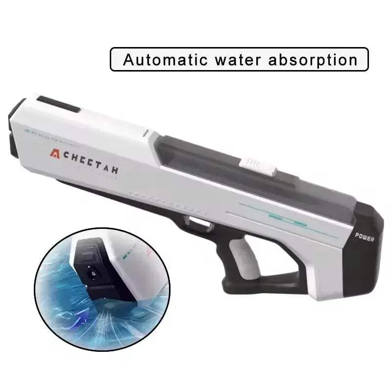Electric Water Gun Blaster High Pressure Turbo Pool Toy - ToylandEU