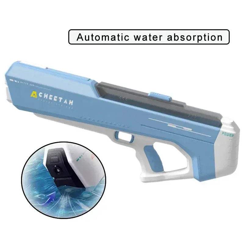 Electric Water Gun Blaster High Pressure Turbo Pool Toy - ToylandEU
