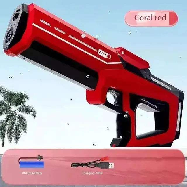 Electric Water Gun Blaster High Pressure Turbo Pool Toy - ToylandEU