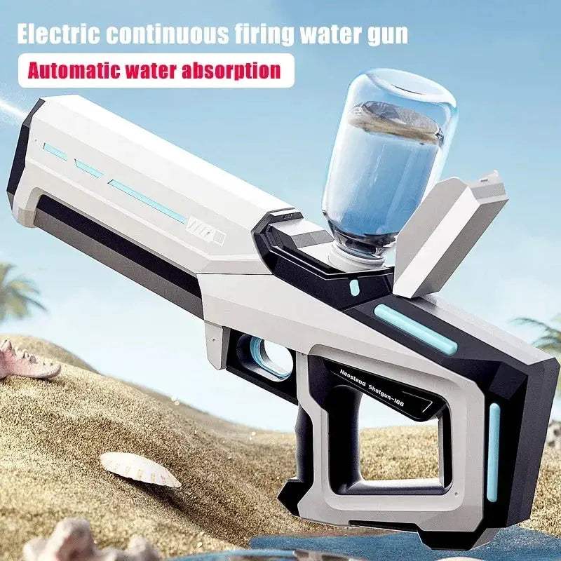 Electric Water Gun For Adults Powerful Auto Suction Blaster - ToylandEU