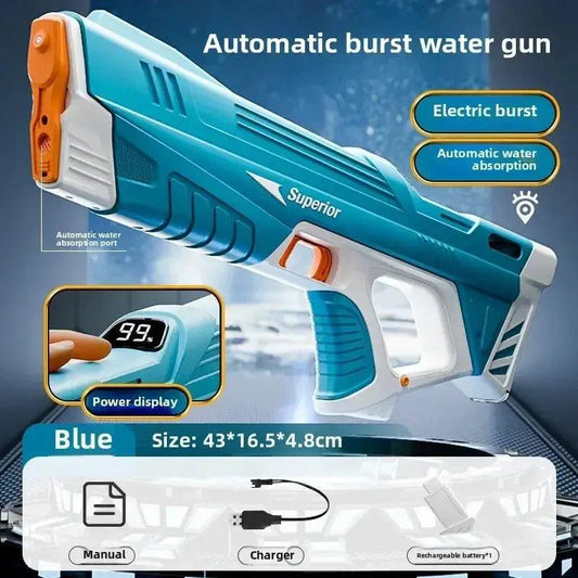  Electric Water Gun For Kids Large Capacity Battery Fun -  ToylandEU™