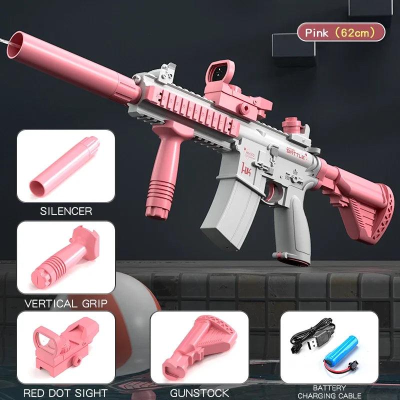Electric Water Gun Full Auto LED M416 Pistol Toylandeu™