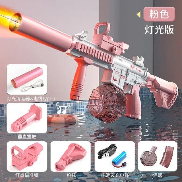Electric Water Gun Full Auto LED M416 Pistol Toylandeu™