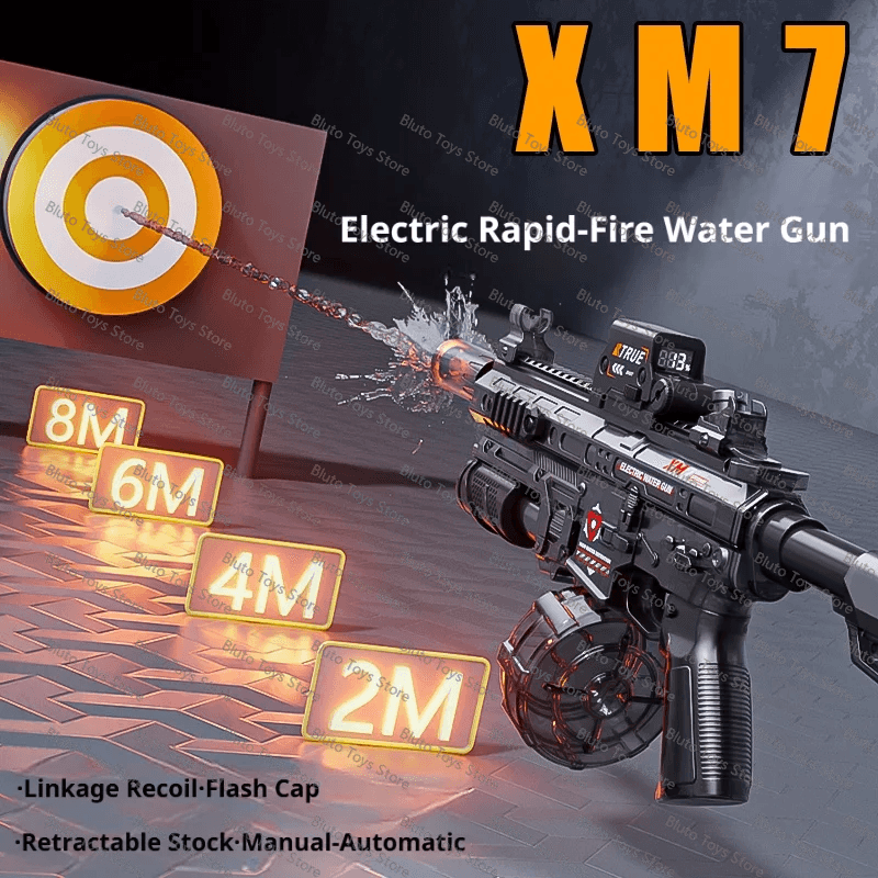 Electric Water Gun | High Pressure Auto | Toylandeu™