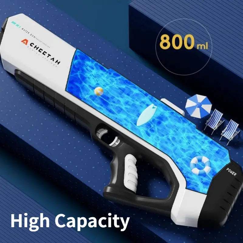 Electric Water Gun High Pressure Kids Summer Pool Fun - ToylandEU