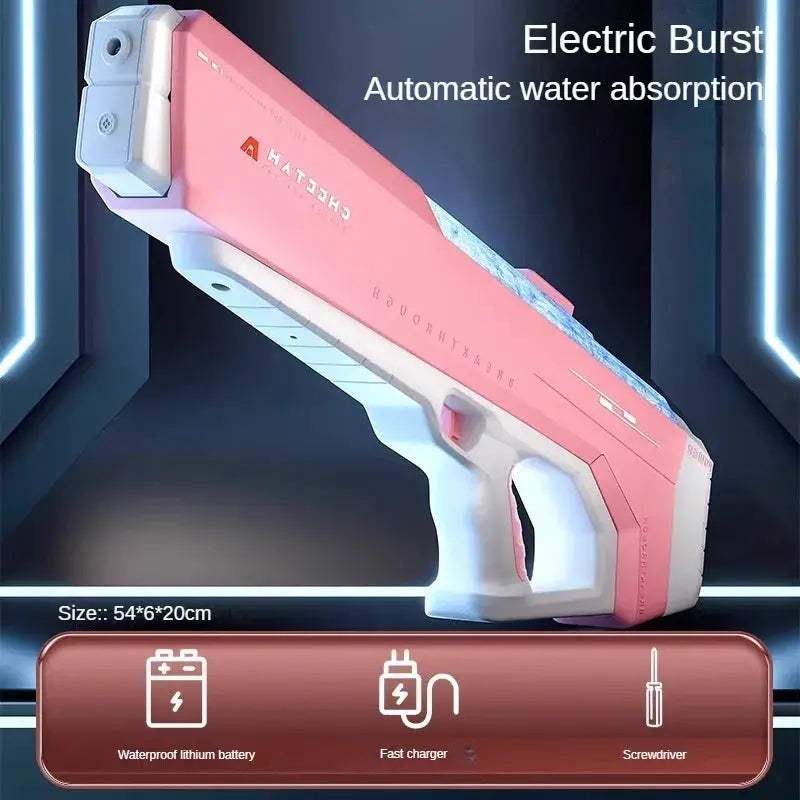 Electric Water Gun High Pressure Kids Summer Pool Fun - ToylandEU