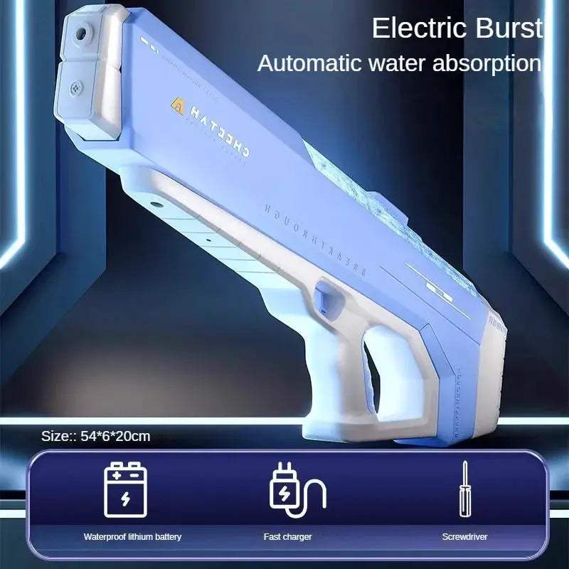 Electric Water Gun High Pressure Kids Summer Pool Fun - ToylandEU