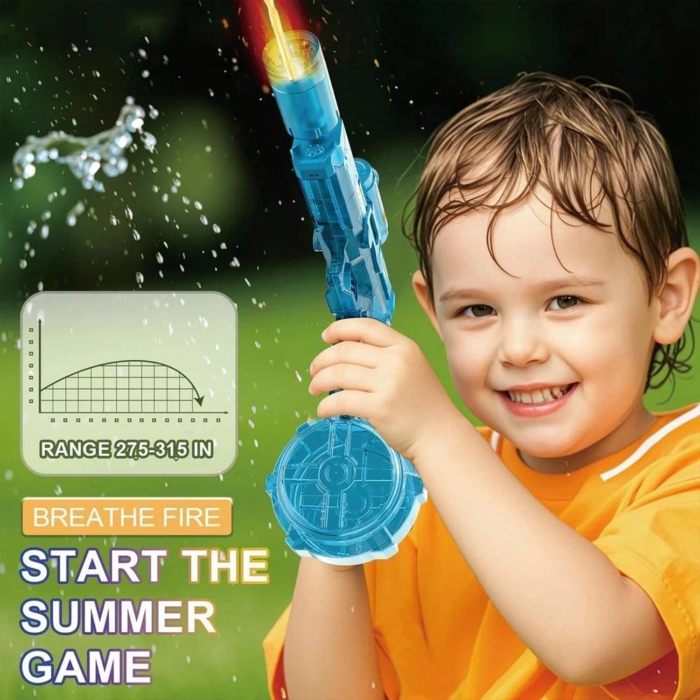 Electric Water Gun | LED Light Fire Effect | Toylandeu™