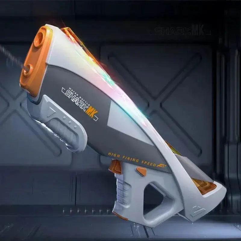  LED Marquee Electric Water Gun for Kids Full Automatic High Power Absorb Water Summer Outdoor Pool Toy -  ToylandEU™