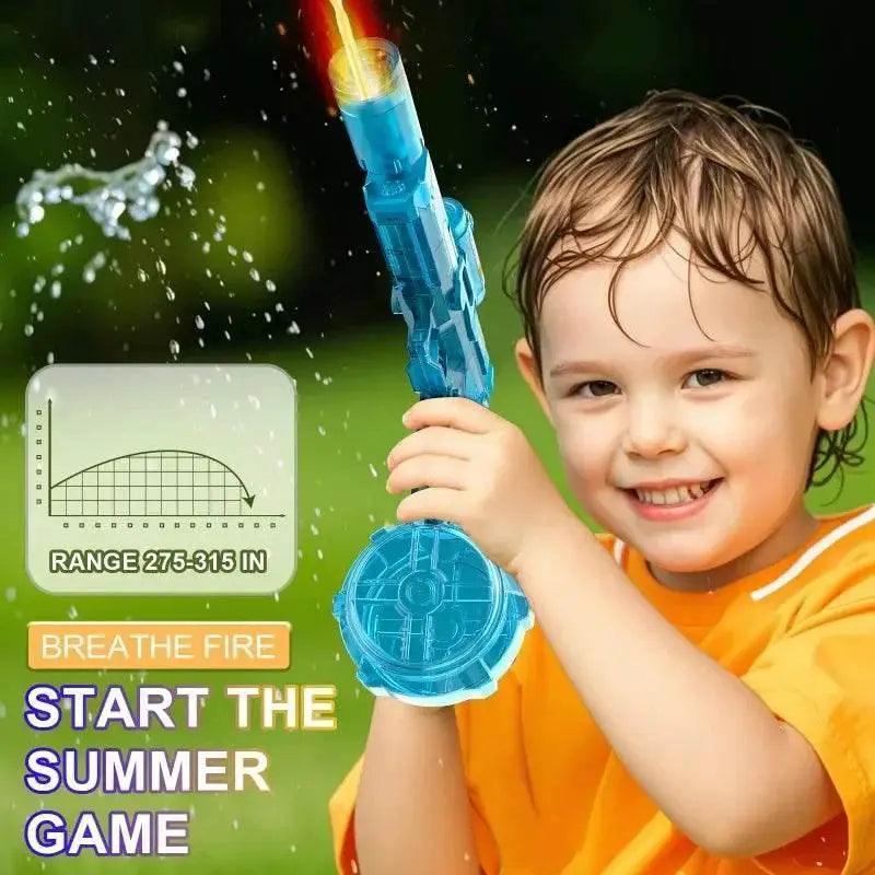  Led Light Emitting Electric Water Gun Toy With Automatic Sensor Lights For Kids Summer Outdoor Beach Pool Play -  ToylandEU™