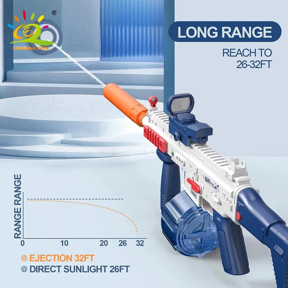 Electric Water Gun Long Distance Spraying Outdoors -  ToylandEU™