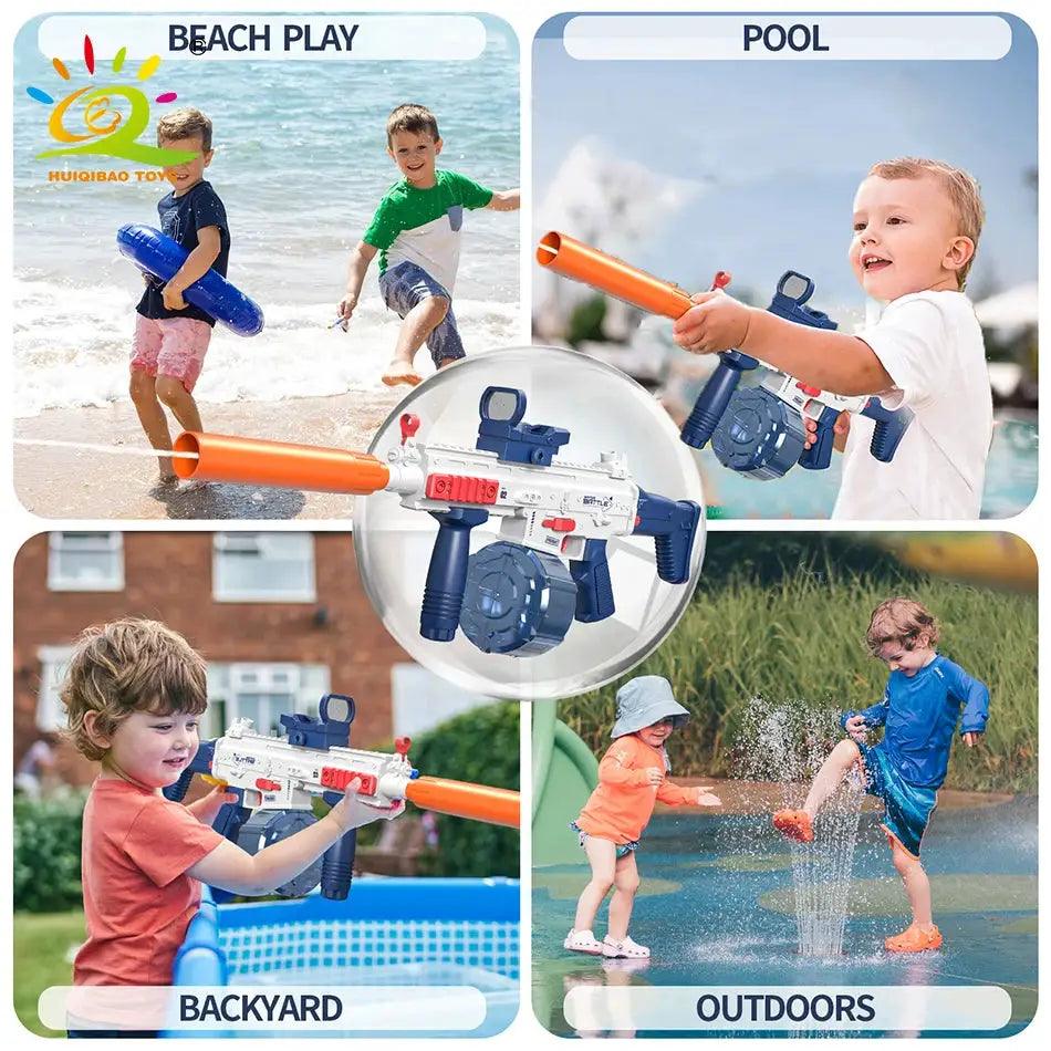  Electric Water Gun Long Distance Spraying Outdoors -  ToylandEU™
