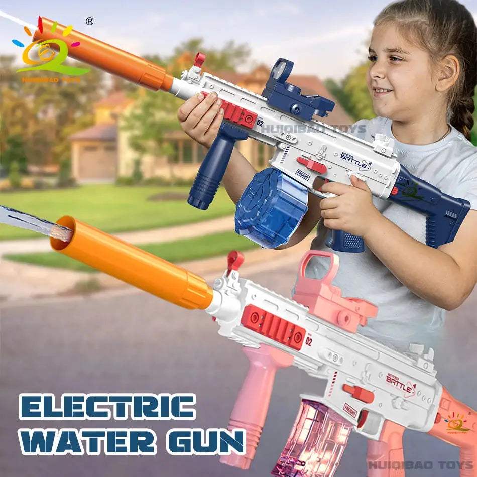 Electric Water Gun Long Distance Spraying Outdoors - ToylandEU