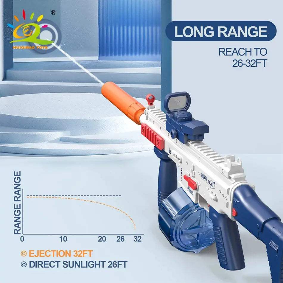 Electric Water Gun Long Distance Spraying Outdoors - ToylandEU