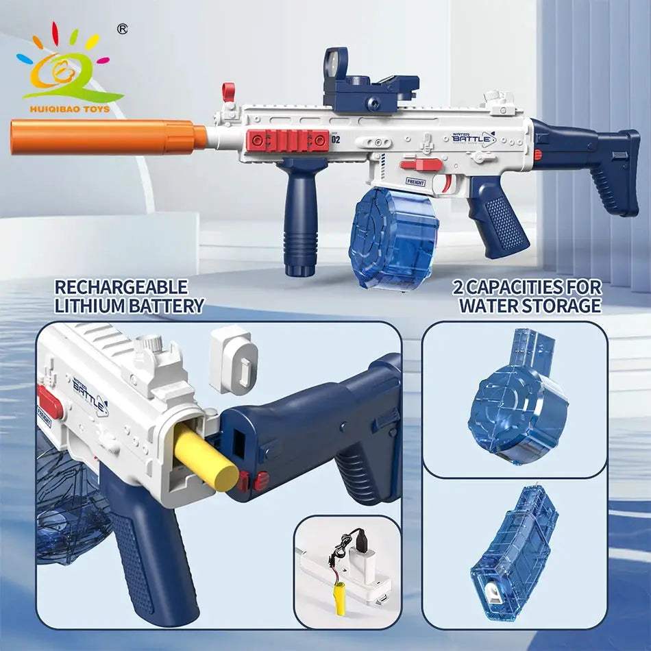 Electric Water Gun Long Distance Spraying Outdoors - ToylandEU