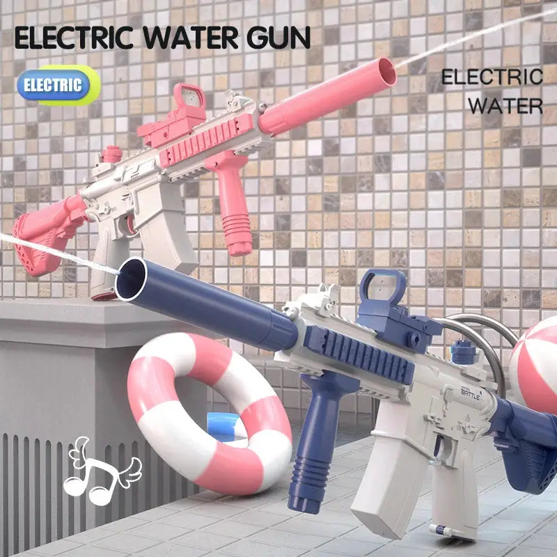  Electric Water Gun Long Range Pistol Outdoor Play Elite -  ToylandEU™