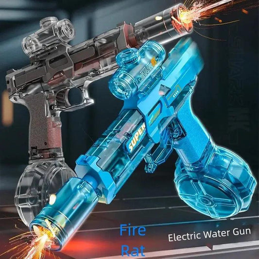  Electric Water Gun Long Range With Fire Spray Lights -  ToylandEU™
