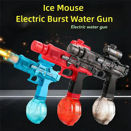  Electric Water Gun Long Range With Fire Spray Lights -  ToylandEU™