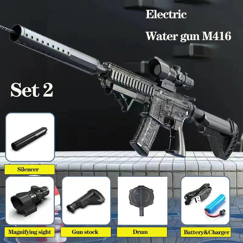 Electric Water Gun M416 Full Auto Toylandeu™