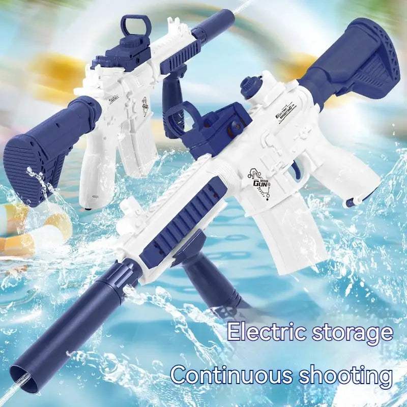 Electric Water Gun M416 Water Blaster With Large 280ML Tank - ToylandEU