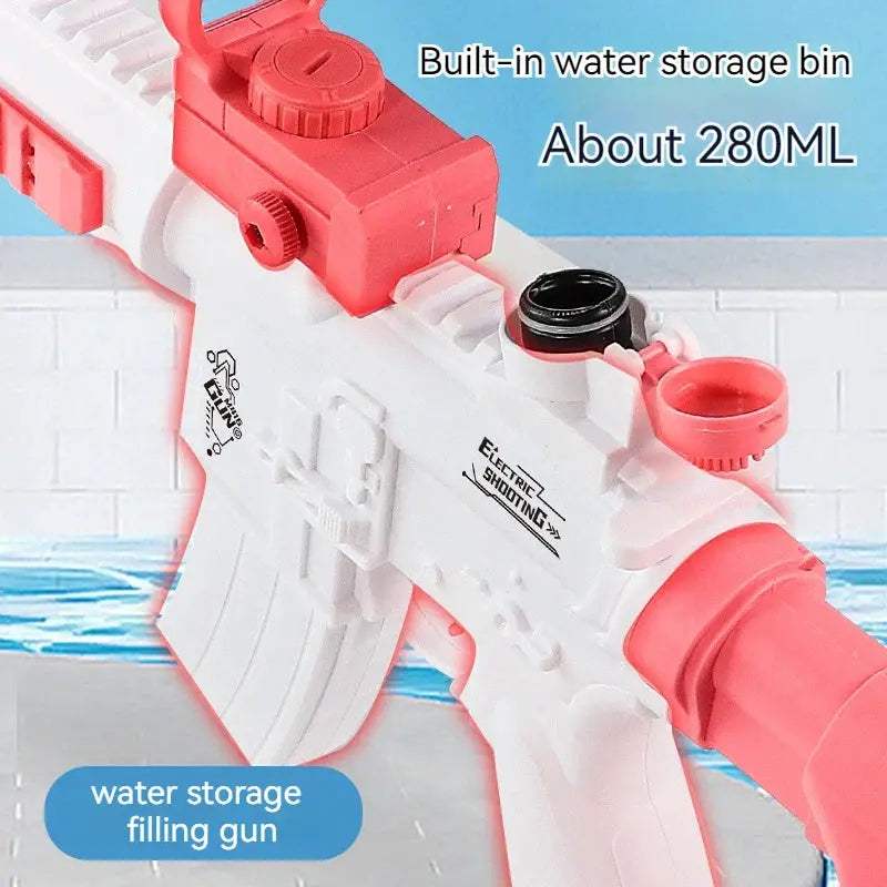 Electric Water Gun M416 Water Blaster With Large 280ML Tank - ToylandEU