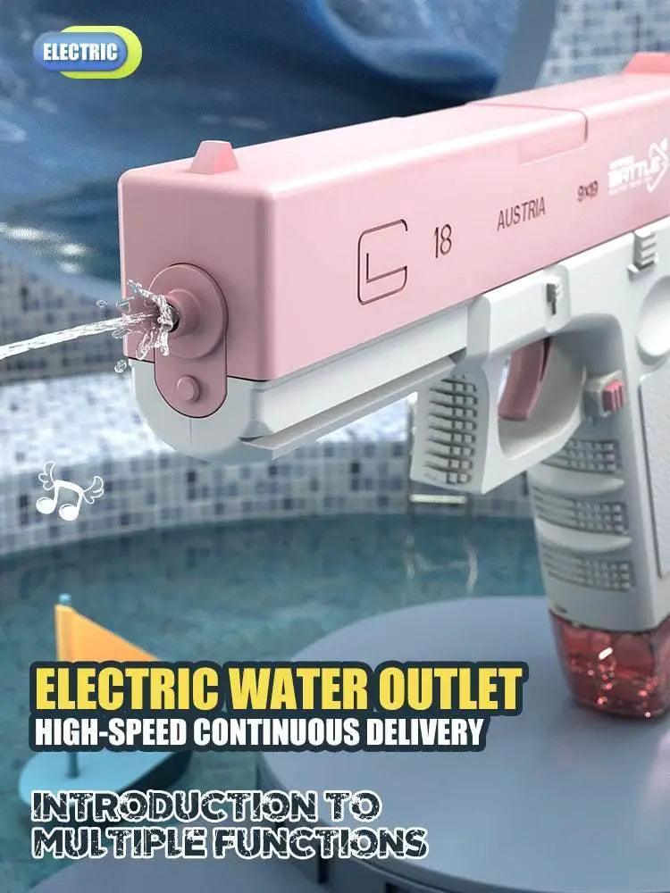  Electric Water Gun Toy Portable Automatic Burst Kids Outdoor -  ToylandEU™