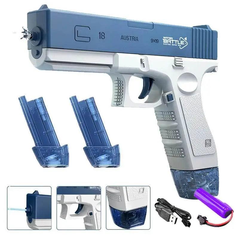  Electric Water Gun Toy Portable Automatic Burst Kids Outdoor -  ToylandEU™