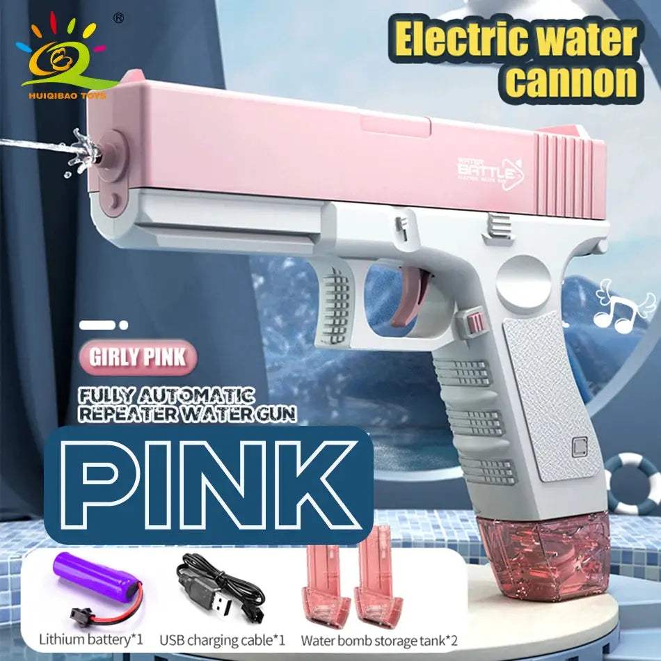 Electric Water Gun Toy With Large Capacity For Summer Fun - ToylandEU