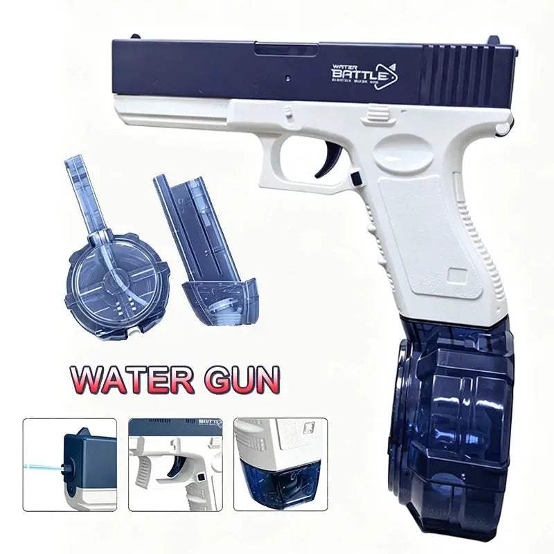 Electric Water Guns For Adults Powerful Squirt Automatic Water Suction Water Blasters Summer Outdoor Beach Toy For boys Kid Gift - ToylandEU