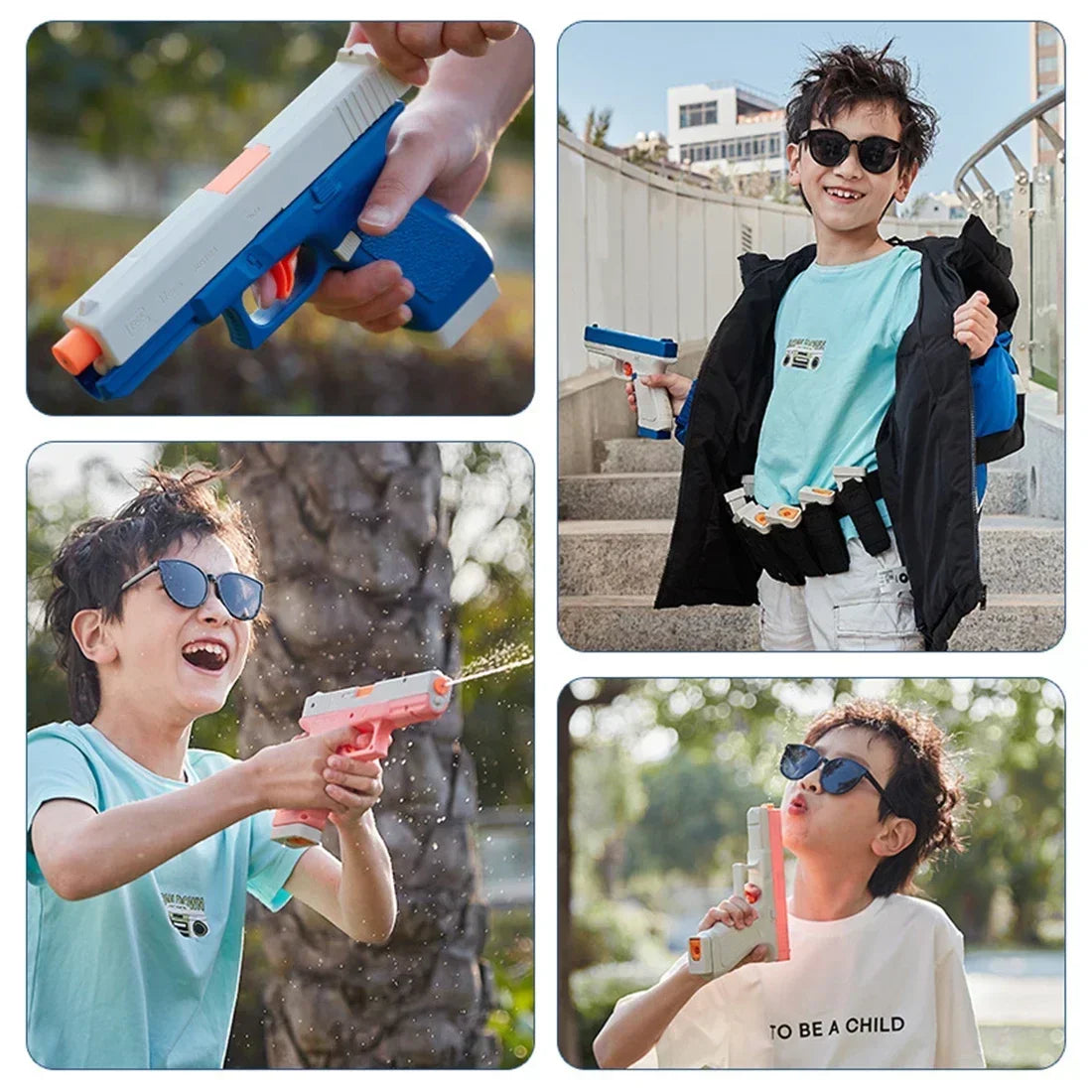 Electric Water Gun With High Pressure Auto Spray For Kids - ToylandEU