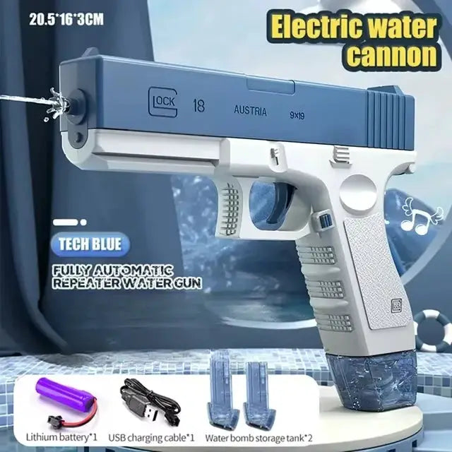 Electric Water Gun With High Pressure Auto Spray For Kids - ToylandEU