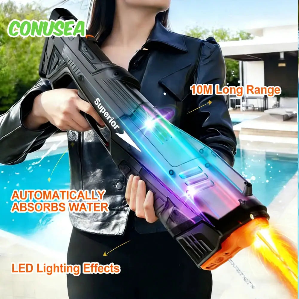 Electric Water Gun With Large Capacity For Pool Beach Fun - ToylandEU
