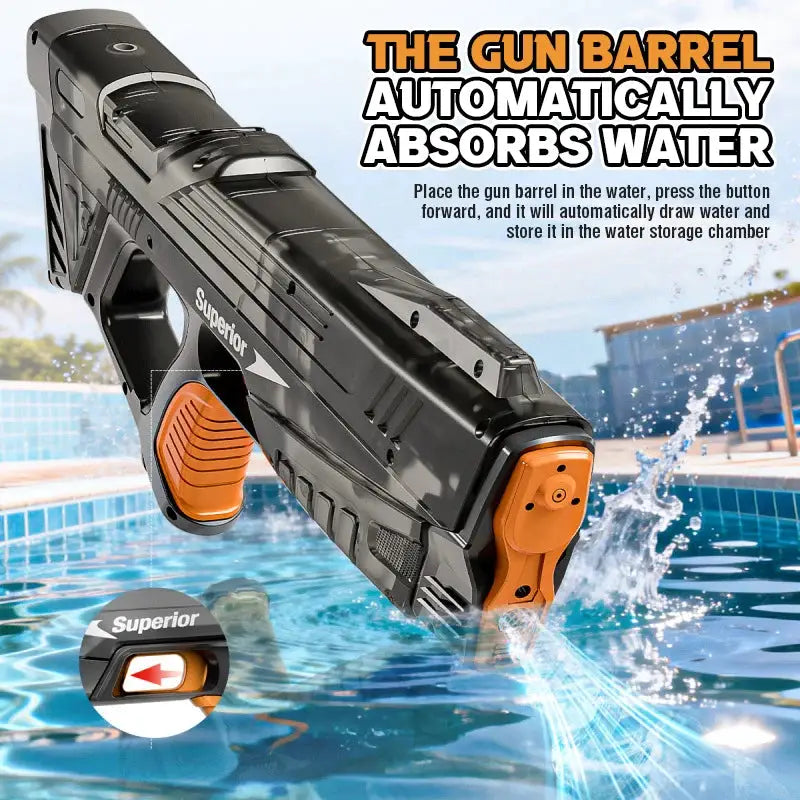 Electric Water Gun With Large Capacity For Pool Beach Fun - ToylandEU