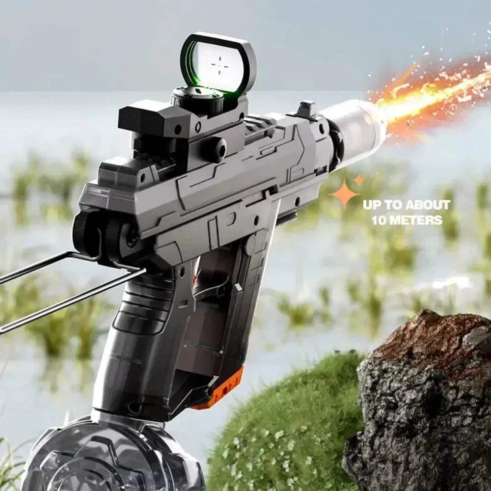 Electric Water Gun With Led Lights High Pressure Pool Fun - ToylandEU