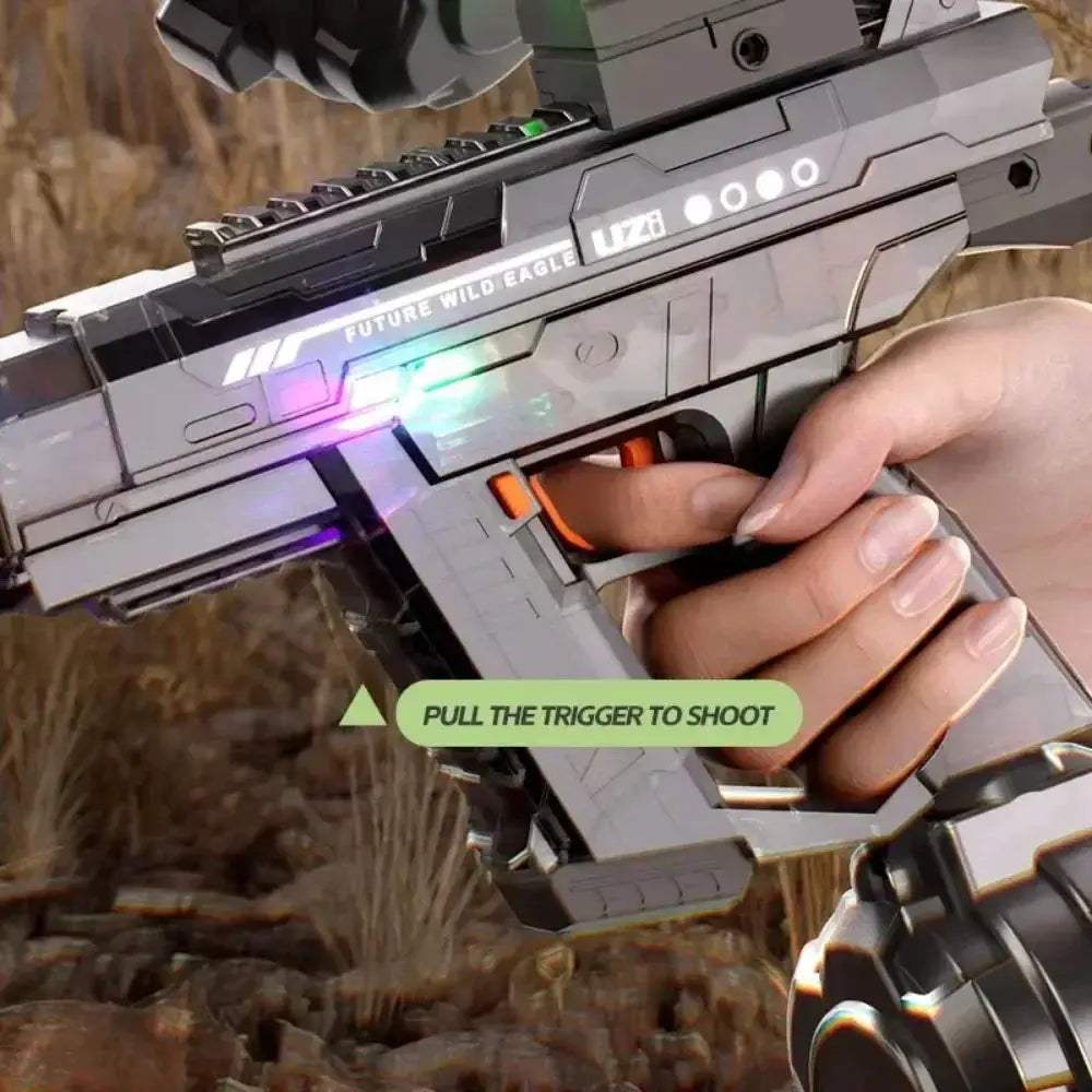 Electric Water Gun With Led Lights High Pressure Pool Fun - ToylandEU